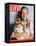 8-year-old Amelia and her American Girl doll Kristen on the cover of LIFE 12-03-2004.-Erin Patrice O'brien-Framed Premier Image Canvas