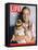 8-year-old Amelia and her American Girl doll Kristen on the cover of LIFE 12-03-2004.-Erin Patrice O'brien-Framed Premier Image Canvas