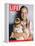 8-year-old Amelia and her American Girl doll Kristen on the cover of LIFE 12-03-2004.-Erin Patrice O'brien-Framed Premier Image Canvas