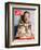 8-year-old Amelia and her American Girl doll Kristen on the cover of LIFE 12-03-2004.-Erin Patrice O'brien-Framed Photographic Print