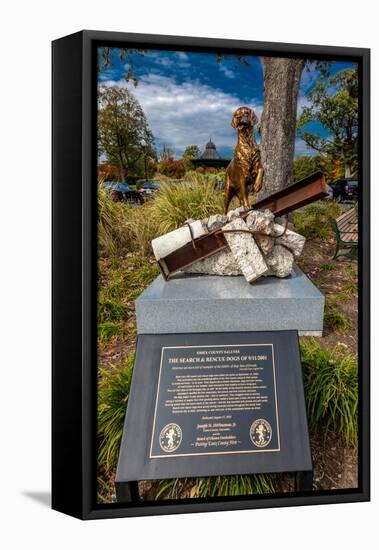 9/11 Memorial Eagle Rock Reservation in West Orange, New Jersey-null-Framed Premier Image Canvas