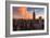 9-11 New York Sunset 2-Bruce Getty-Framed Photographic Print