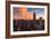 9-11 New York Sunset 2-Bruce Getty-Framed Photographic Print