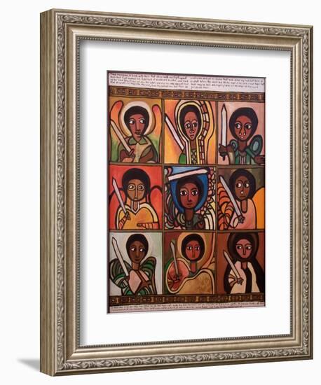 9 Guardian Angels, 1991-Laura James-Framed Giclee Print