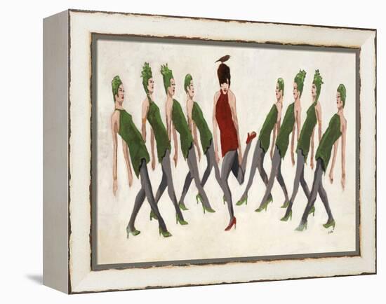 9 Ladies Dancing-Clayton Rabo-Framed Premier Image Canvas