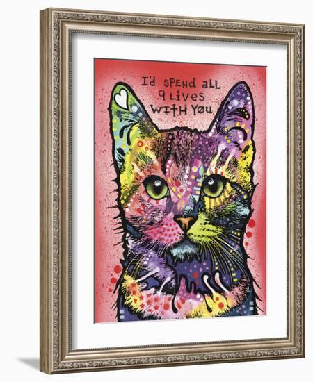 9 Lives-Dean Russo-Framed Giclee Print