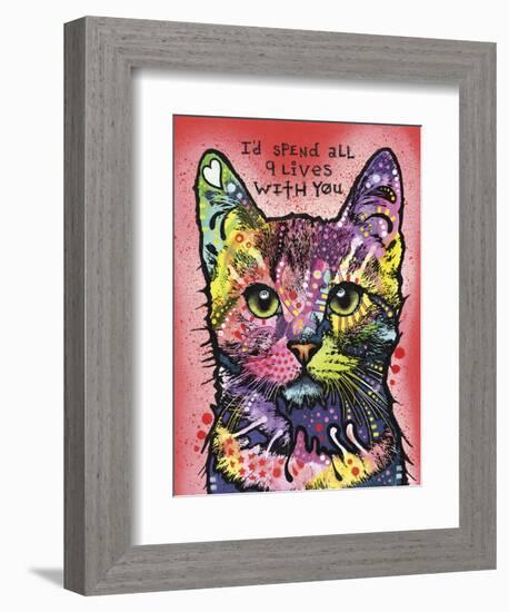 9 Lives-Dean Russo-Framed Giclee Print