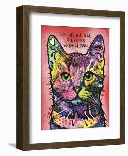 9 Lives-Dean Russo-Framed Giclee Print