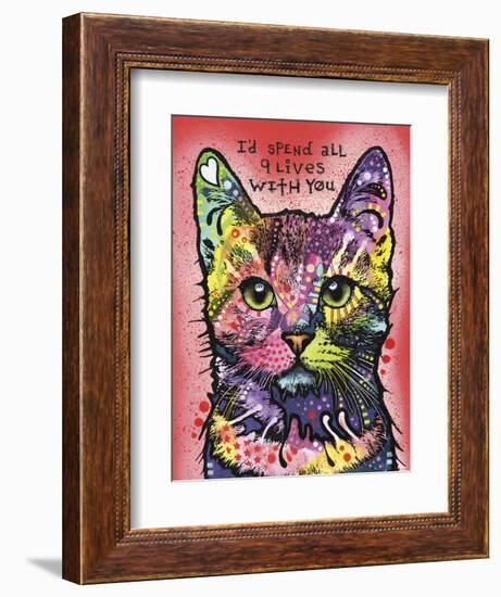 9 Lives-Dean Russo-Framed Giclee Print