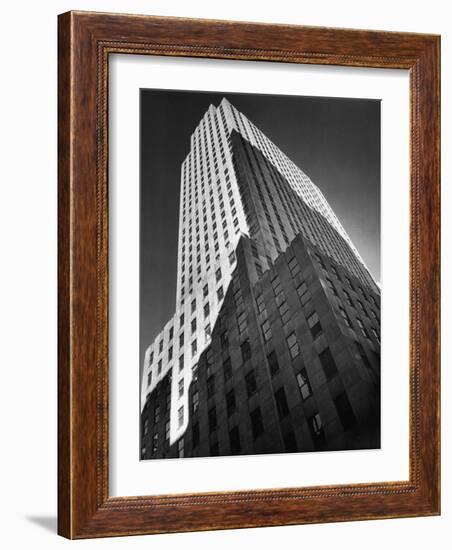 9 Rockefeller Plaza, Which Housed Time Editorial Offices from 1938-1960-Margaret Bourke-White-Framed Photographic Print