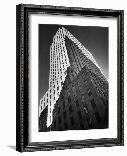 9 Rockefeller Plaza, Which Housed Time Editorial Offices from 1938-1960-Margaret Bourke-White-Framed Photographic Print