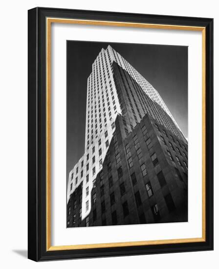 9 Rockefeller Plaza, Which Housed Time Editorial Offices from 1938-1960-Margaret Bourke-White-Framed Photographic Print