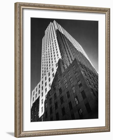 9 Rockefeller Plaza, Which Housed Time Editorial Offices from 1938-1960-Margaret Bourke-White-Framed Photographic Print