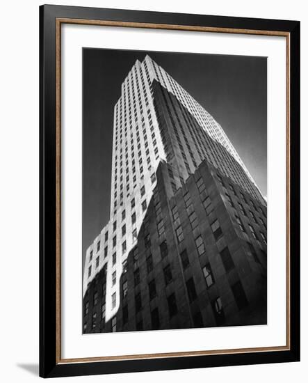 9 Rockefeller Plaza, Which Housed Time Editorial Offices from 1938-1960-Margaret Bourke-White-Framed Photographic Print