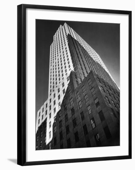 9 Rockefeller Plaza, Which Housed Time Editorial Offices from 1938-1960-Margaret Bourke-White-Framed Photographic Print