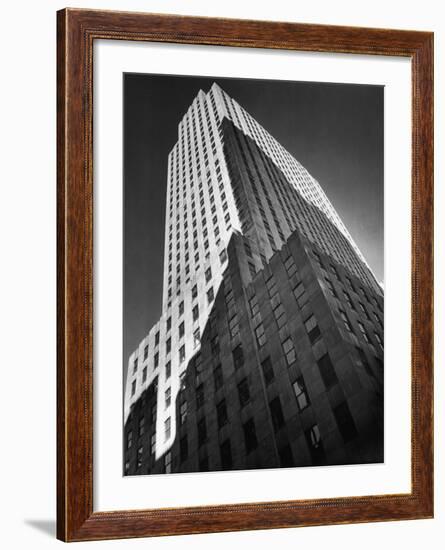 9 Rockefeller Plaza, Which Housed Time Editorial Offices from 1938-1960-Margaret Bourke-White-Framed Photographic Print