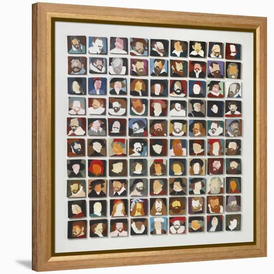 90 Old Masters, 2006-Holly Frean-Framed Premier Image Canvas