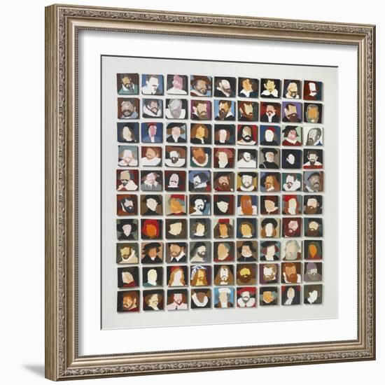 90 Old Masters, 2006-Holly Frean-Framed Giclee Print