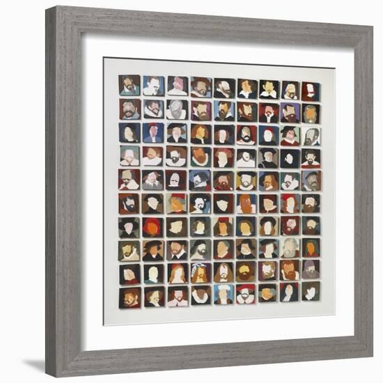 90 Old Masters, 2006-Holly Frean-Framed Giclee Print