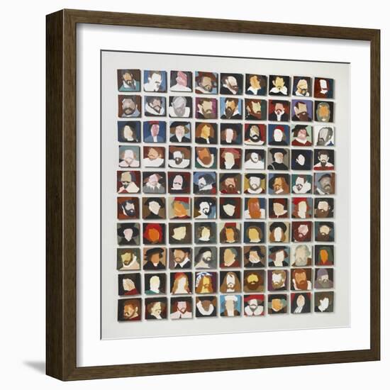 90 Old Masters, 2006-Holly Frean-Framed Giclee Print