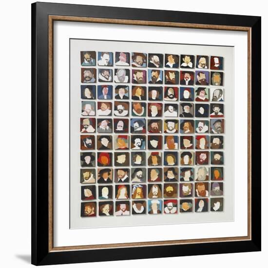 90 Old Masters, 2006-Holly Frean-Framed Giclee Print