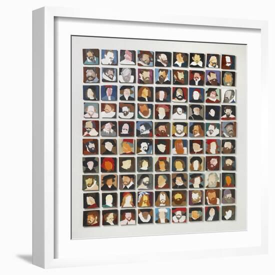 90 Old Masters, 2006-Holly Frean-Framed Giclee Print