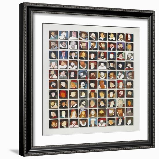 90 Old Masters, 2006-Holly Frean-Framed Giclee Print