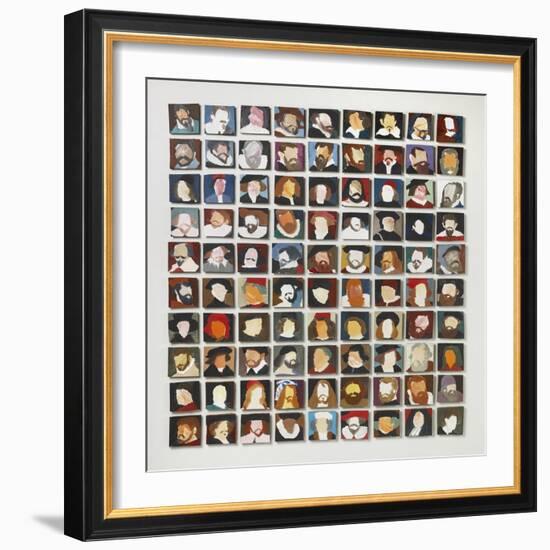 90 Old Masters, 2006-Holly Frean-Framed Giclee Print