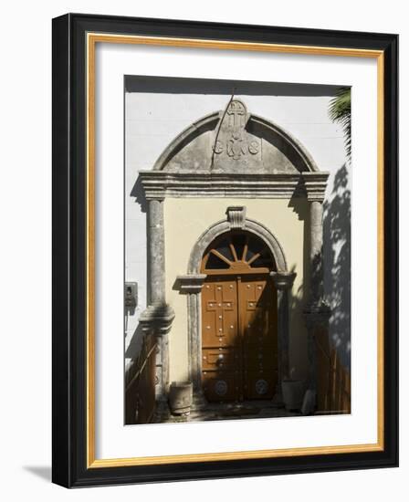900 Year Old Anogi Church with 500 Year Old Frescoes, Anogi, Ithaka, Ionian Islands, Greece-R H Productions-Framed Photographic Print