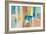 90s Color Blocks-Silvia Vassileva-Framed Art Print