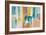 90s Color Blocks-Silvia Vassileva-Framed Art Print