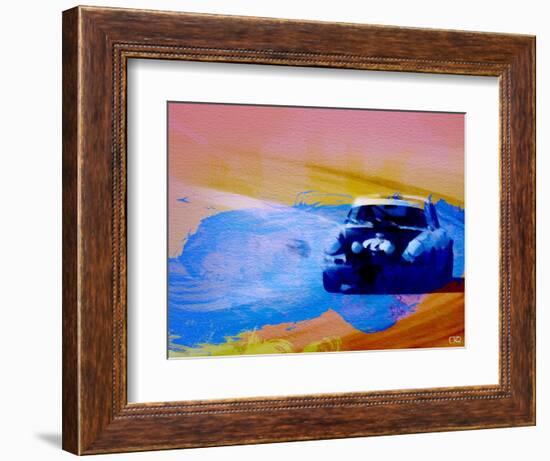 911 On The Racetrack-NaxArt-Framed Art Print