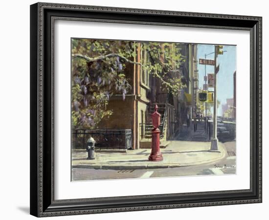 91st Street at Lexington Avenue-Julian Barrow-Framed Giclee Print