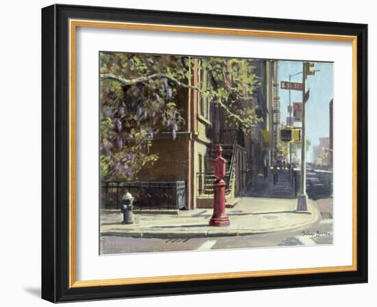 91st Street at Lexington Avenue-Julian Barrow-Framed Giclee Print