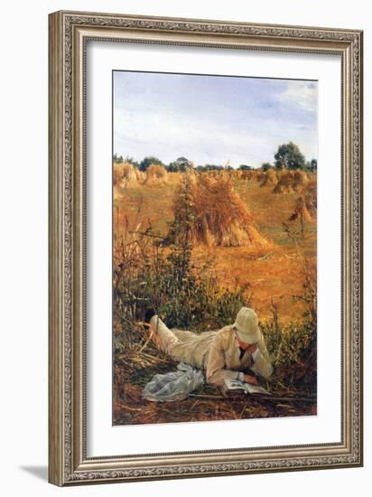 94 Degrees In The Shade-Sir Lawrence Alma-Tadema-Framed Art Print