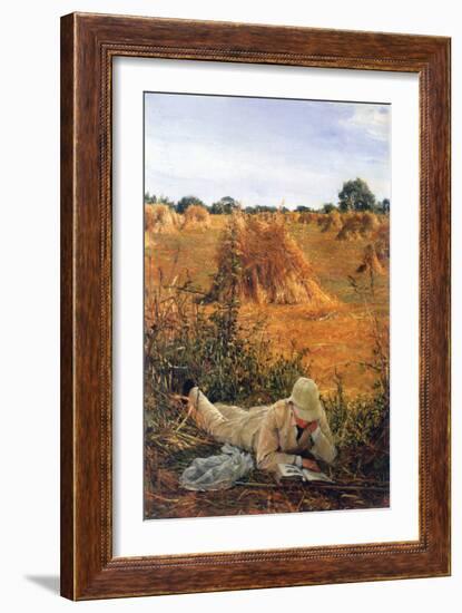 94 Degrees In The Shade-Sir Lawrence Alma-Tadema-Framed Art Print