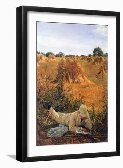 94 Degrees in the Shade-Sir Lawrence Alma-Tadema-Framed Art Print