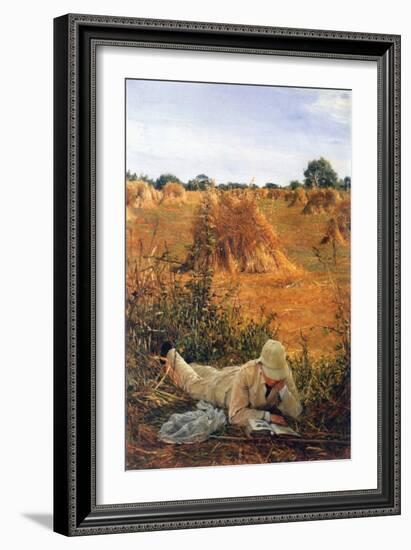 94 Degrees in the Shade-Sir Lawrence Alma-Tadema-Framed Art Print