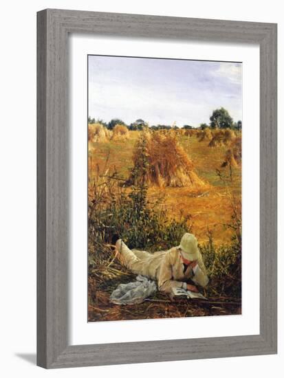 94 Degrees In The Shade-Sir Lawrence Alma-Tadema-Framed Art Print
