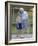 96 Year Old Grandfather with 9 Year Old Grandson at Poolside, Kiamesha Lake, New York, USA-Paul Sutton-Framed Photographic Print