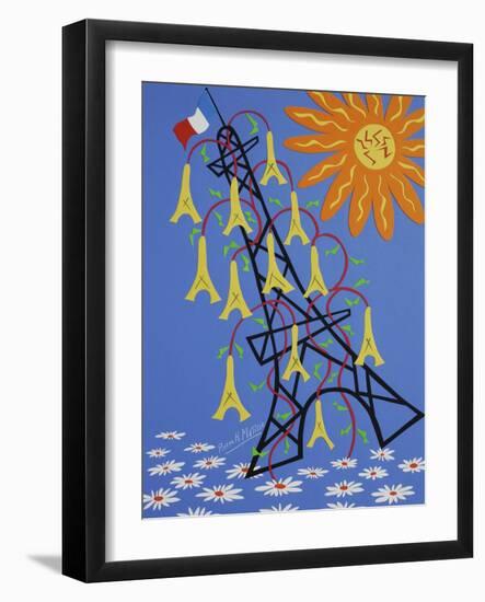 9COF-Pierre Henri Matisse-Framed Giclee Print