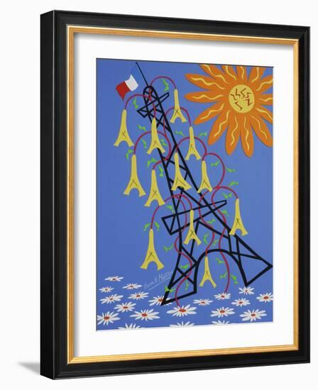 9COF-Pierre Henri Matisse-Framed Giclee Print