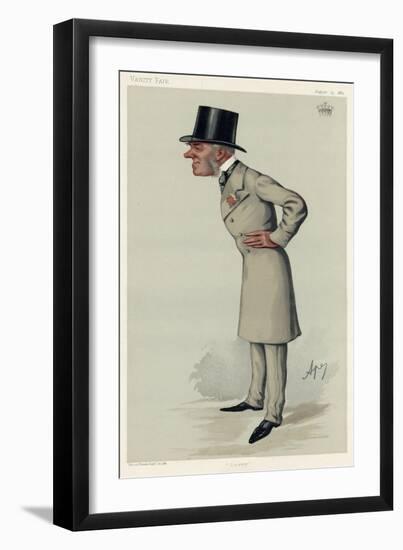 9th Earl of Coventry, Vanity Fair-Carlo Pellegrini-Framed Art Print