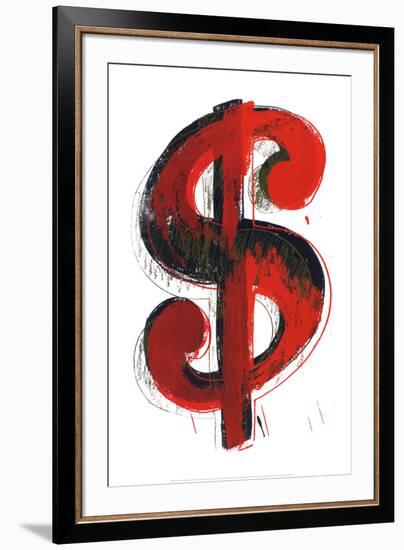 $$$-Andy Warhol-Framed Art Print