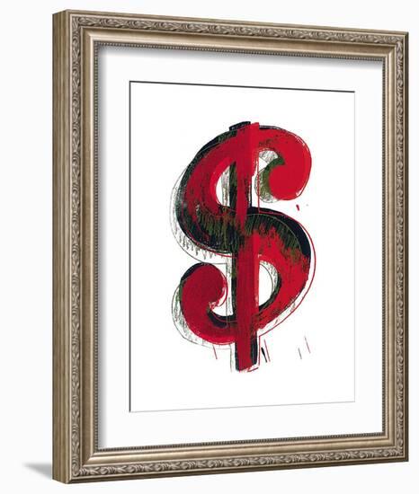 $$$-Andy Warhol-Framed Art Print