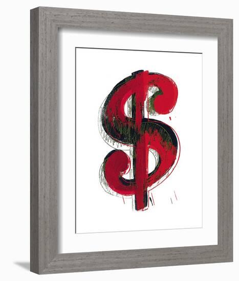 $$$-Andy Warhol-Framed Art Print