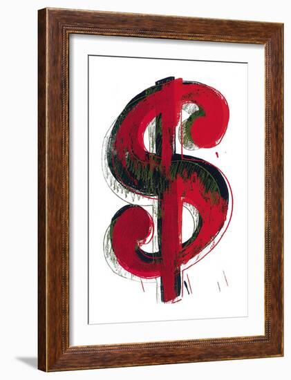 $$$-Andy Warhol-Framed Art Print