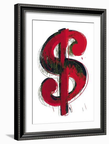 $$$-Andy Warhol-Framed Art Print