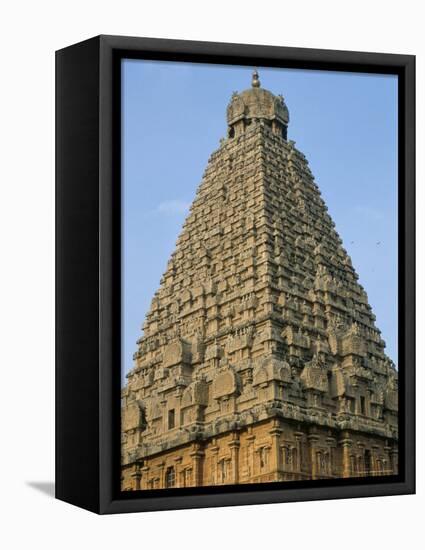 A 10th Century Temple of Sri Brihadeswara, Unesco World Heritage Site, Thanjavur, India-Occidor Ltd-Framed Premier Image Canvas