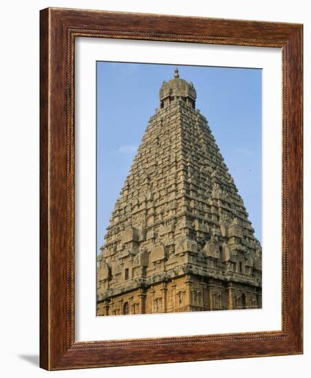 A 10th Century Temple of Sri Brihadeswara, Unesco World Heritage Site, Thanjavur, India-Occidor Ltd-Framed Photographic Print